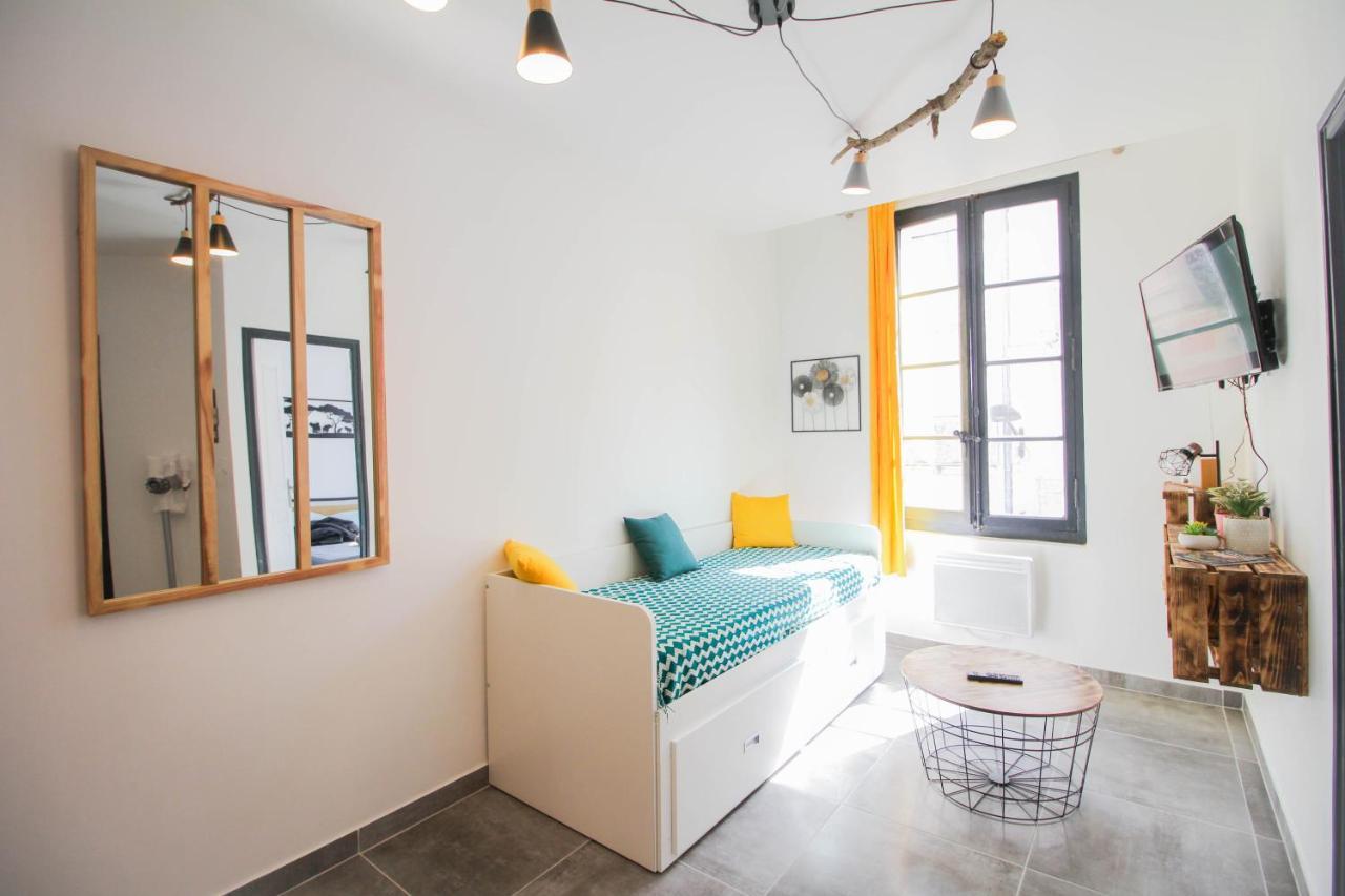 Charmant T2 En Coeur De Ville - 2 Lits + Lit Bebe - Wifi - Imprimante 카르카손 외부 사진